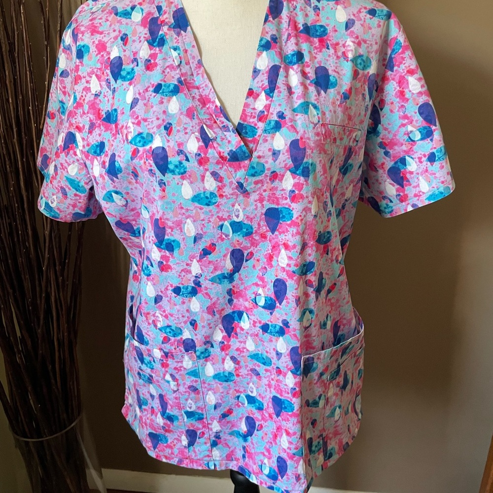 Colorful Women's V-Neck Tops